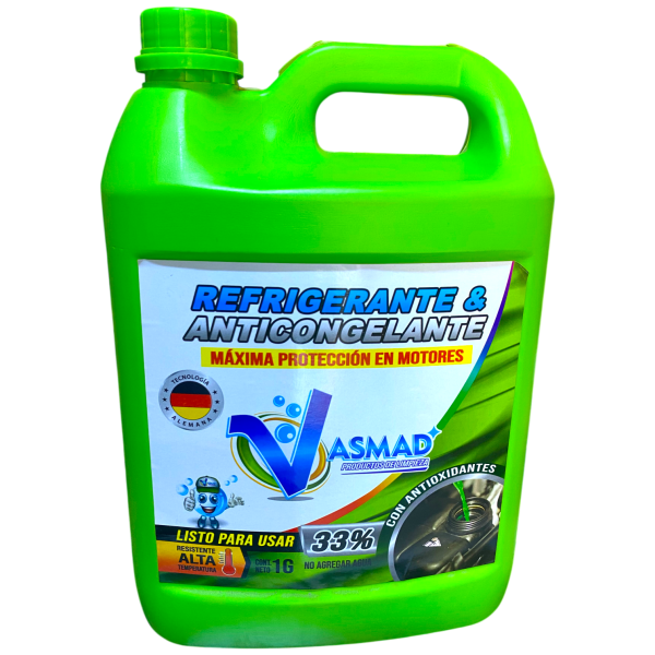 Refrigerante y Anticongelante Verde