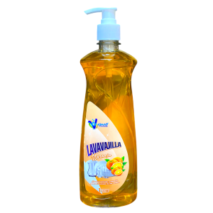 LAVAVAJILLAS NARANJA TAPA DISPENSADOR 1LT