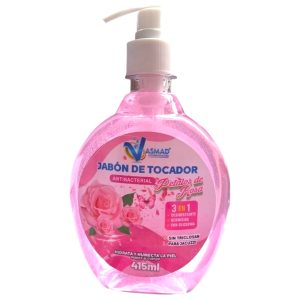 Jabón de Tocador Petalos de Rosa 415ml.