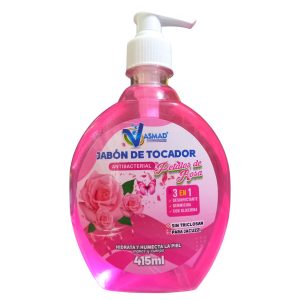 Jabón de Tocador Petalos de Rosa 415ml.